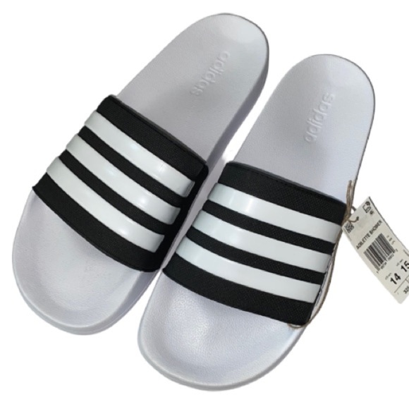 ADIDAS slides Sandals‎ NEW size 14 - Picture 1 of 7
